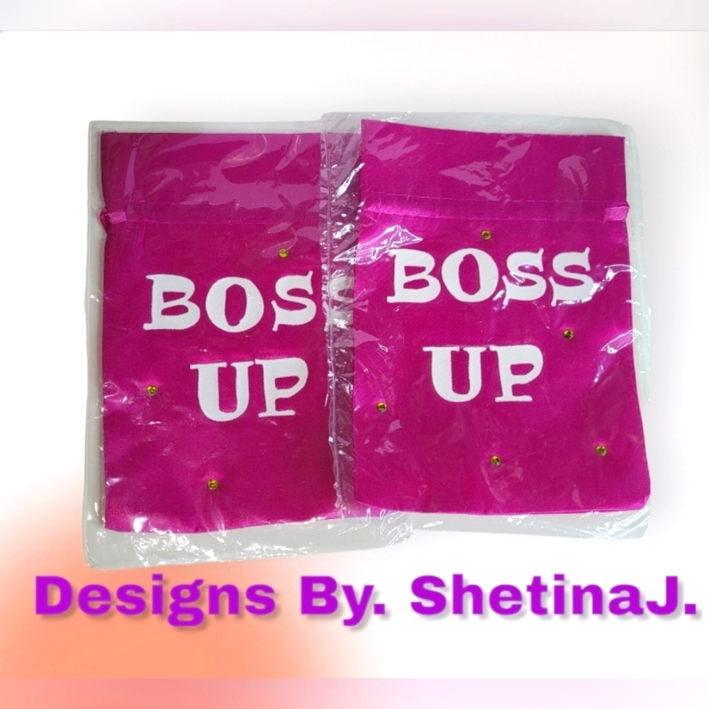 "BOSS UP" Bags